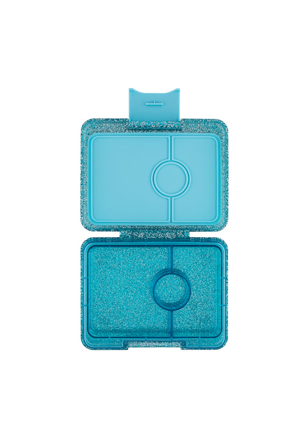 Yumbox Snack 3-vakken Aqua Glitter