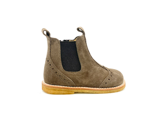 Angulus Eerste Chelseaboot Taupe (maat 20-25)