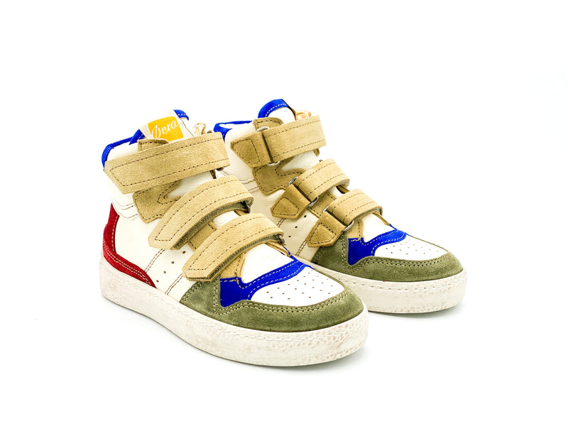 Ocra Wit Multicolor Basketter Velcro (maat 26-35)