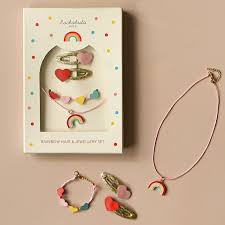 Rockahula Rainbow Hair & Jewellery Set