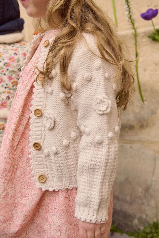 Louise Misha Cardigan Sandy Cream