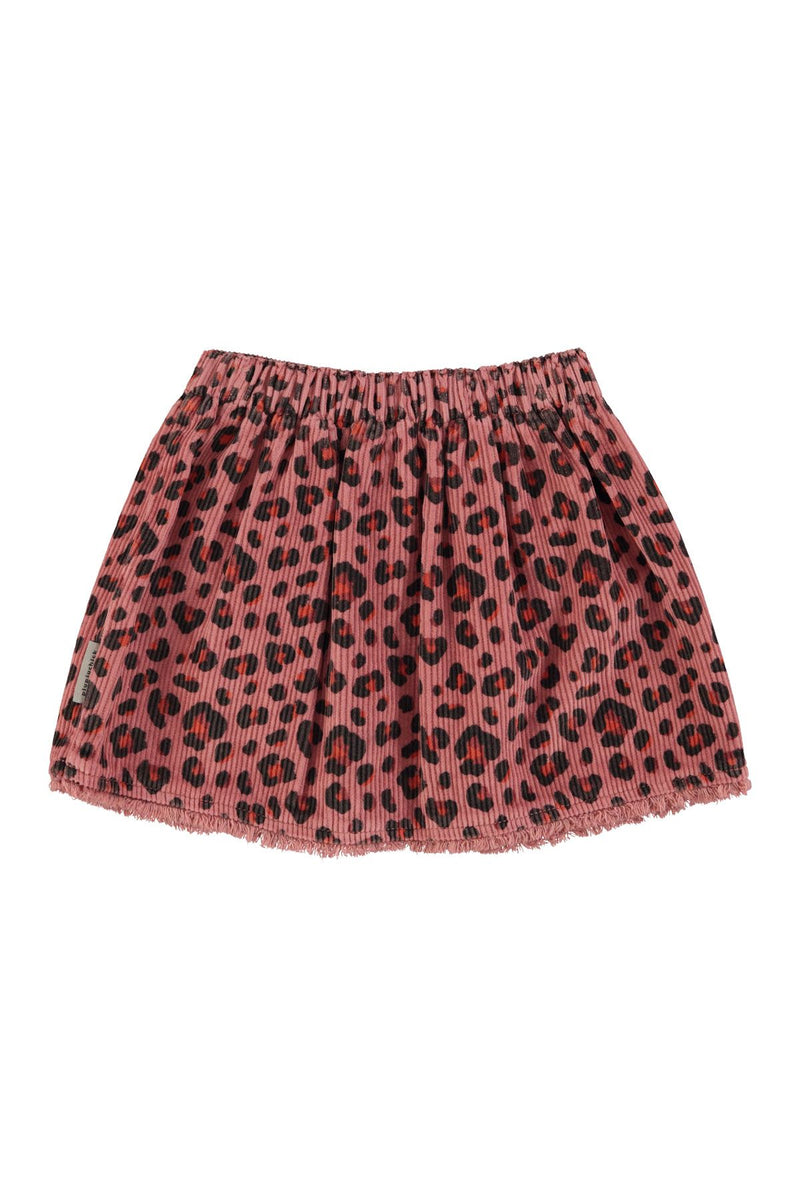 PiuPiuchick Short Skirt Pink w/ Animal Print