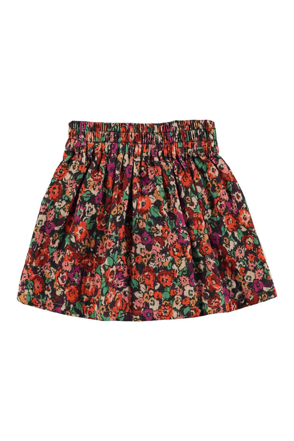 PiuPiuchick Short Skirt Multicolor Flowers