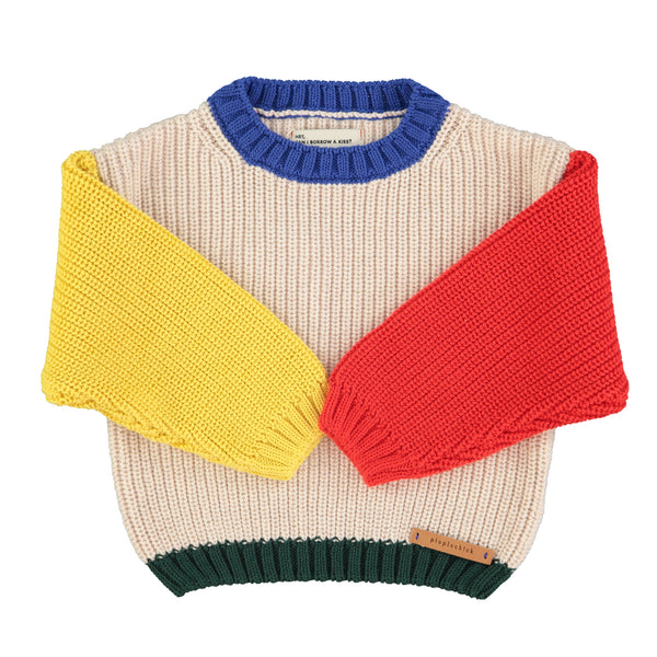 PiuPiuchick Knitted Sweater Multicolor