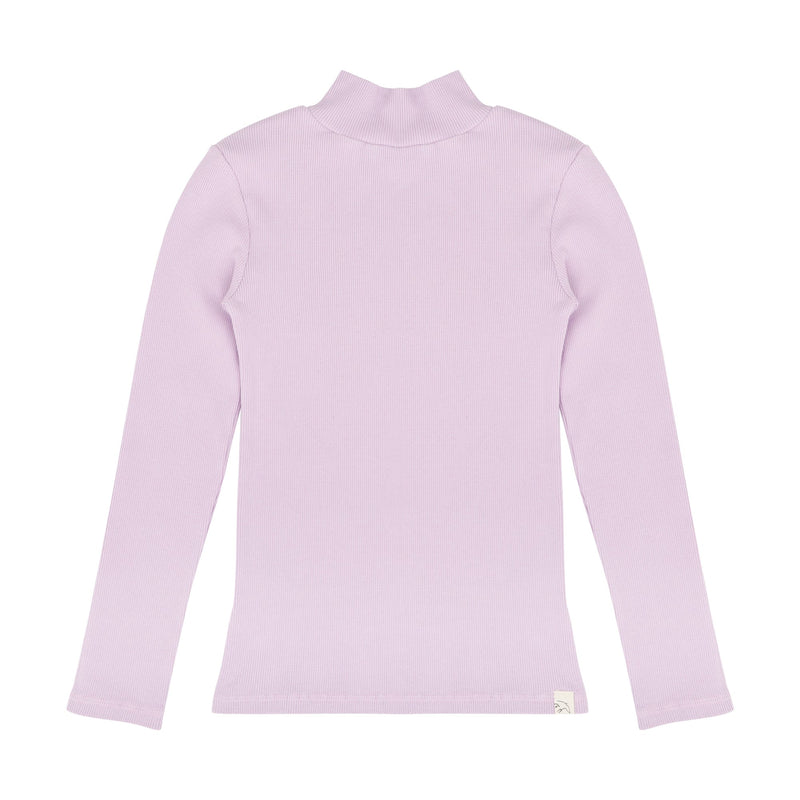 Jenest Tara Turtle Neck T-shirt Violet Pink