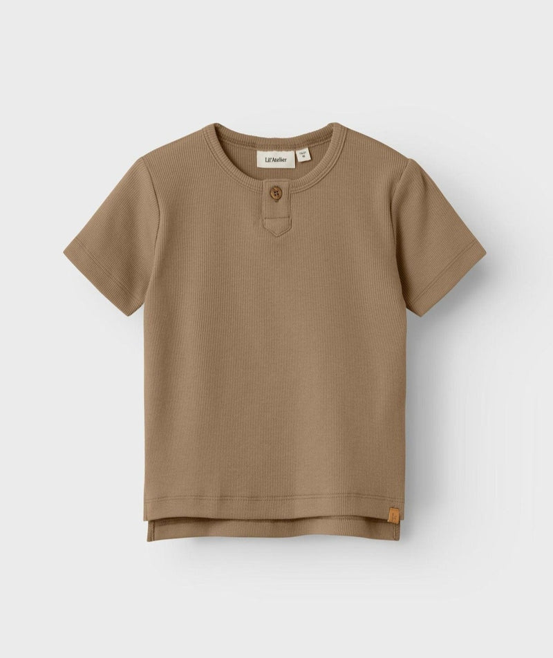 Lil Atelier Fan SS Top Lil Tigers Eye