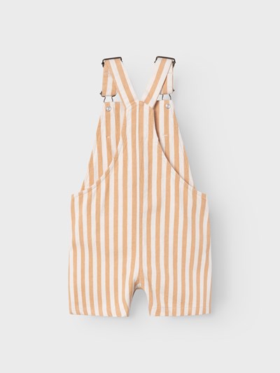 Lil Atelier Loose Shortsuit Clay Coconut Milk