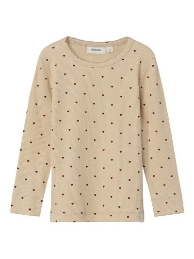 Lil Atelier Ls Slim Top