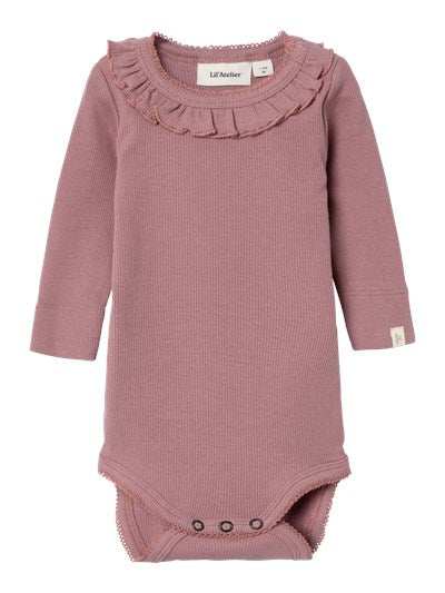 Lil Atelier Dia Ls Slim Body Lil Nostalgia Rose