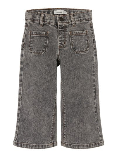 Lil Atelier Wide Jeans Light Grey Denim