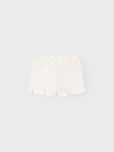 Lil Atelier Loose Shorts Coconut Milk