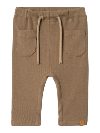 Lil Atelier Halli Reg Pant Lil Sepia Tint