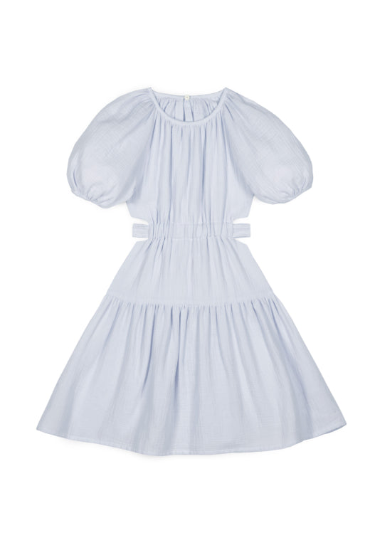 Mipounet Marine Muslin Cut Out Dress