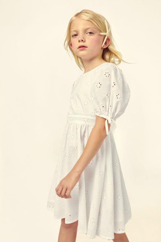 Mipounet Lisa Swiss Lace Flower Dress