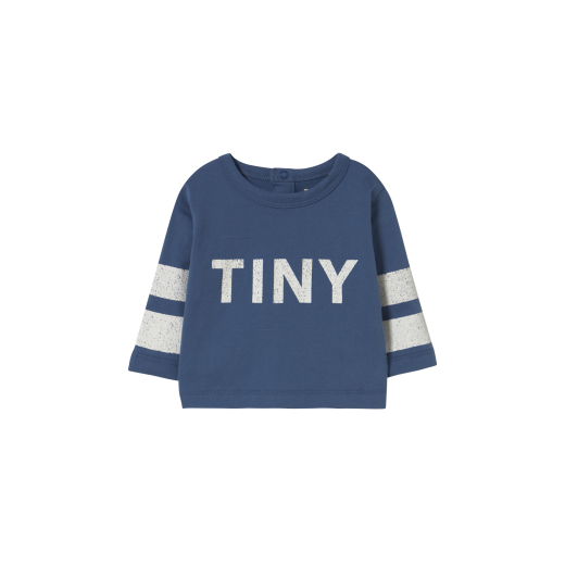 Tiny Cottons Stripes Logo Baby Tee