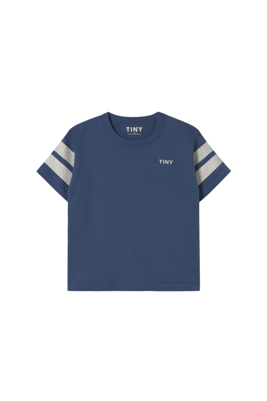 Tiny Cottons Stripes Logo Tee