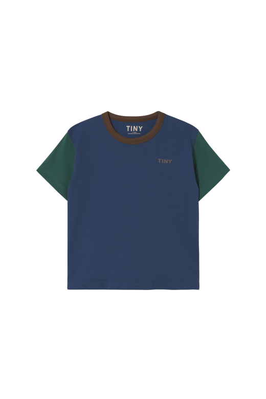Tiny Cottons Color Block Logo Tee