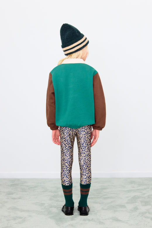 Tiny Cottons Color Block Polo Sleeve Tee