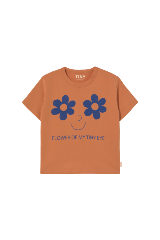 Tiny Cottons Flowers Eyes Graphic Tee