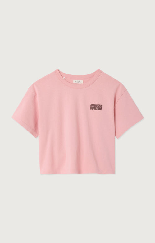 American Vintage Ykobow T-shirt Roze