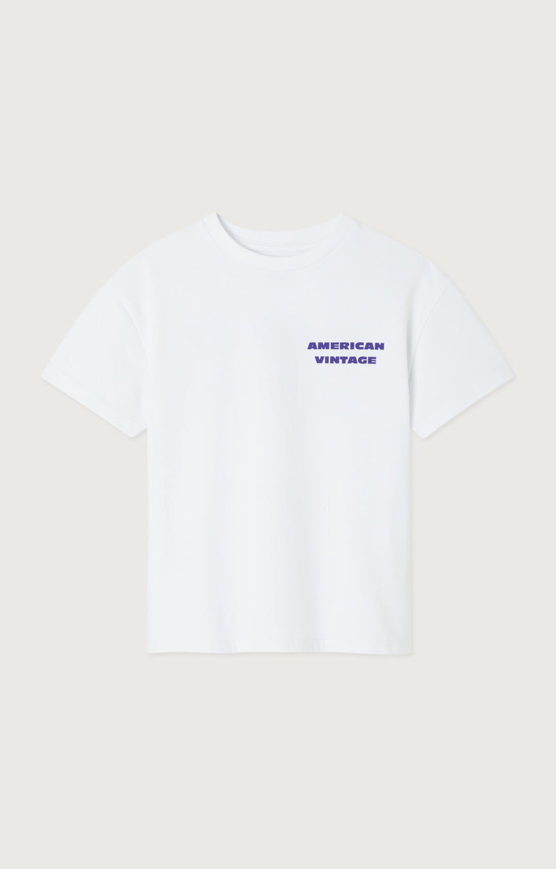 American Vintage Fizvalley T-shirt Wit