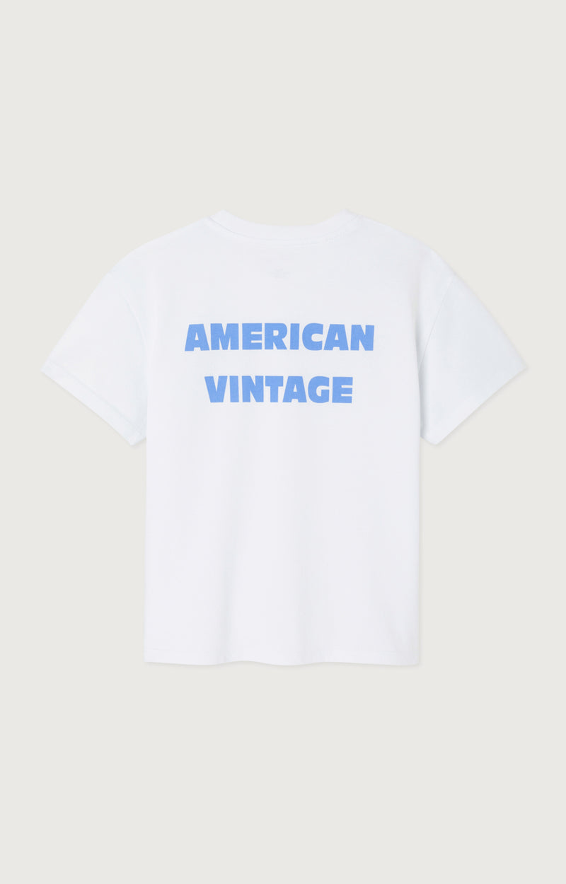 American Vintage Fizvalley T-shirt Wit