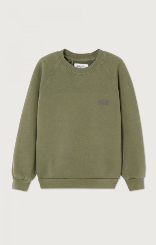 American Vintage Izubird Sweater Vintage Groen