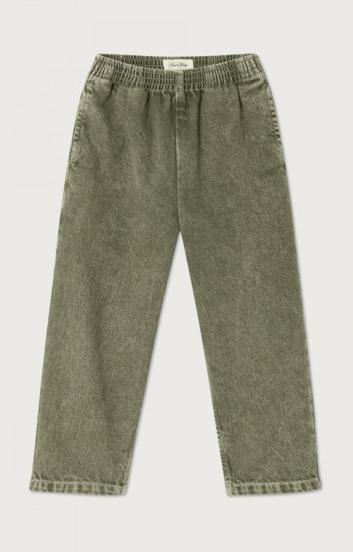 American Vintage Uzatown Olive Broek