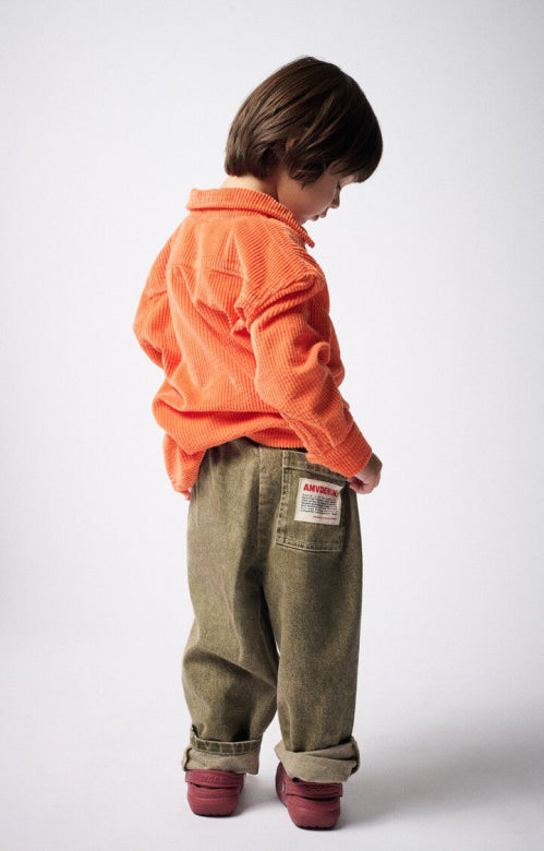 American Vintage Uzatown Olive Broek