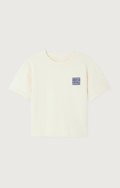 American Vintage Ykobow T-shirt Wit