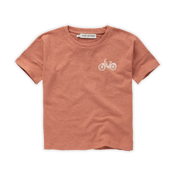 Sproet & Sprout T-Shirt Linen Bicycle