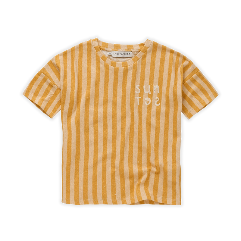 Sproet & Sprout T-Shirt Stripe Sunset