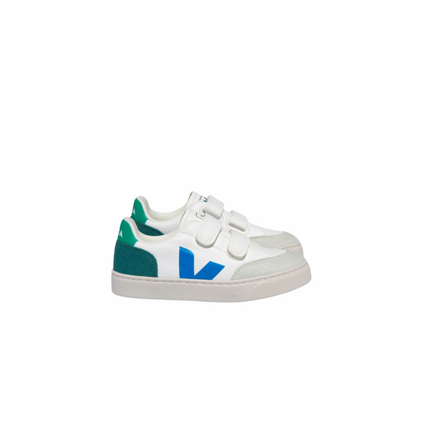 Veja Sneaker Small V-12 Chromofree Extra White Multico Brittany (maat 23-35)