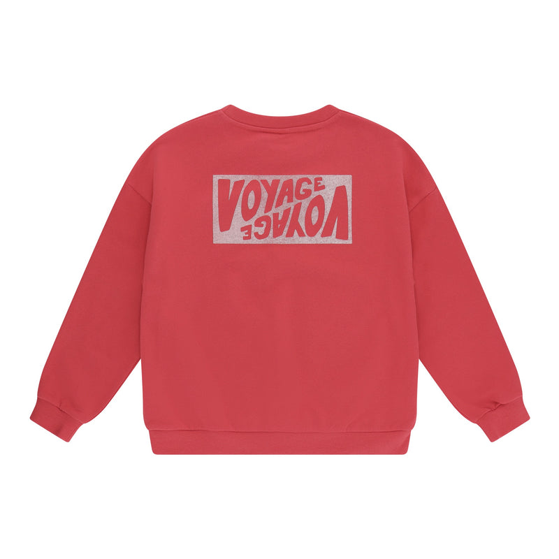 Cos I Said So Sweater Voyage Poinsettia