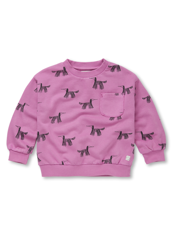 Sproet & Sprout sweatshirt Dogsprint pink