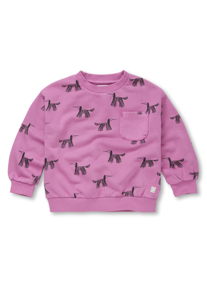 Sproet & Sprout sweatshirt Dogsprint pink