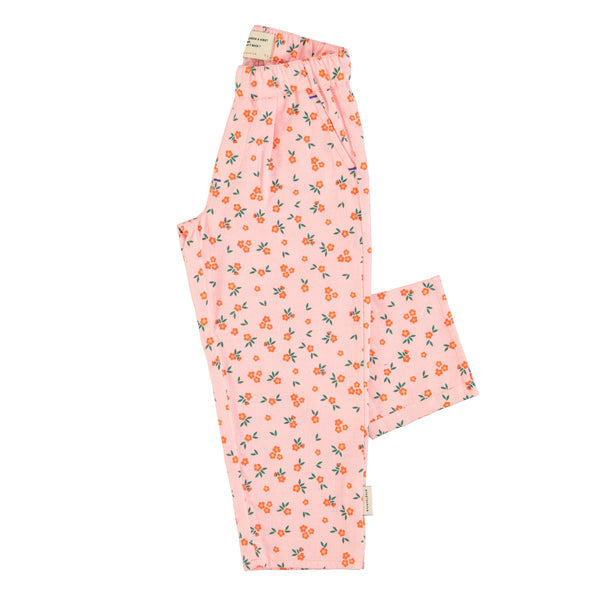 PiuPiuchick Trousers Pink Flowers