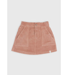 Bonnie & The Gang Cassie Mini Skirt Corduroy Pale Blush