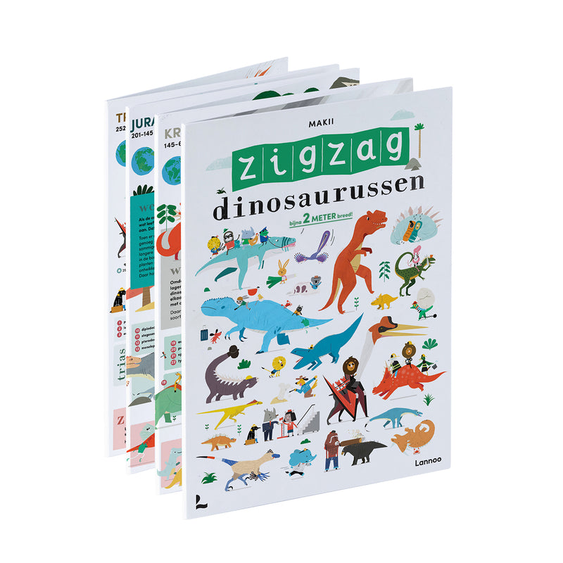 Boek Zigzag - Dinosaurussen