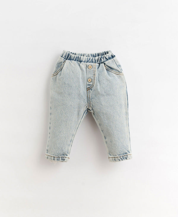 Play Up Denim Cotton Trousers (Baby)