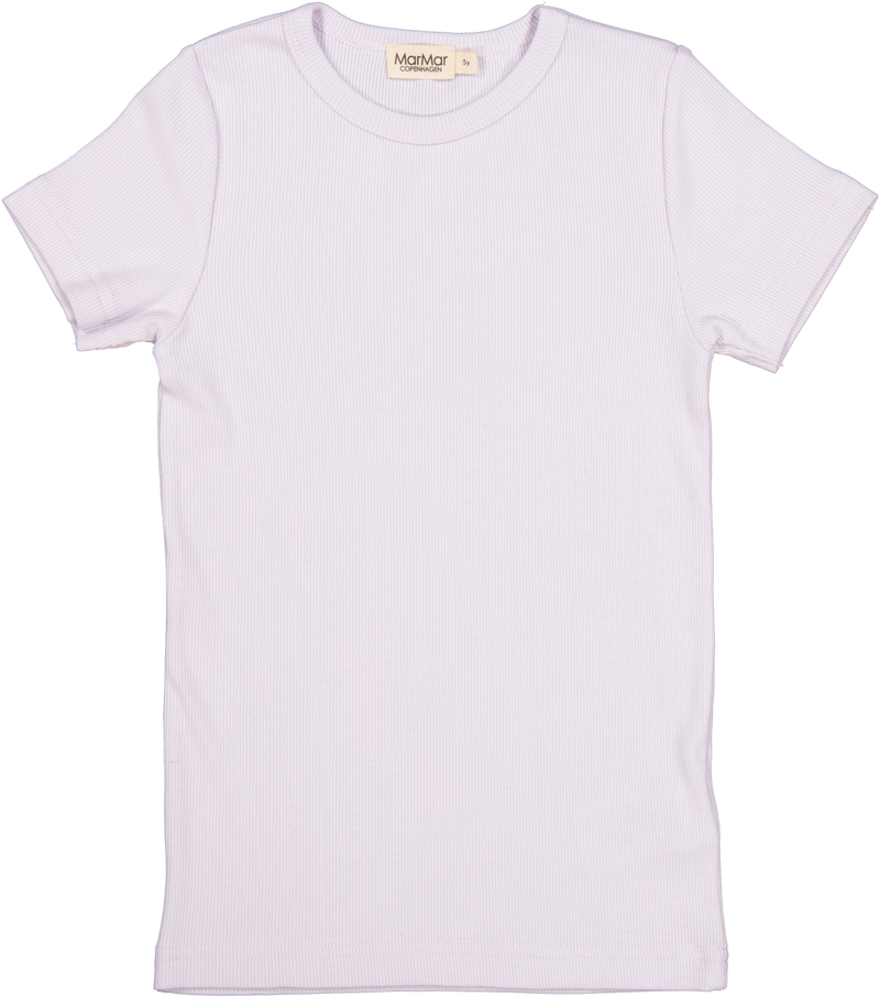 MarMar Copenhagen Tago Modal Fine Rib T-shirt Lilac