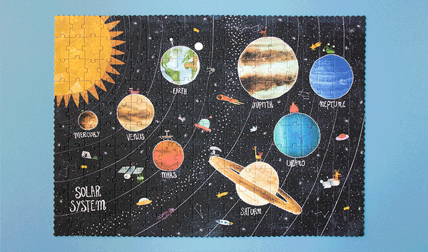 LONDJI - DISCOVER THE PLANETS - PUZZLE