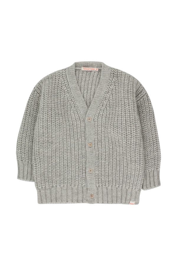 Tiny Cottons Solid Cardigan Sandstone