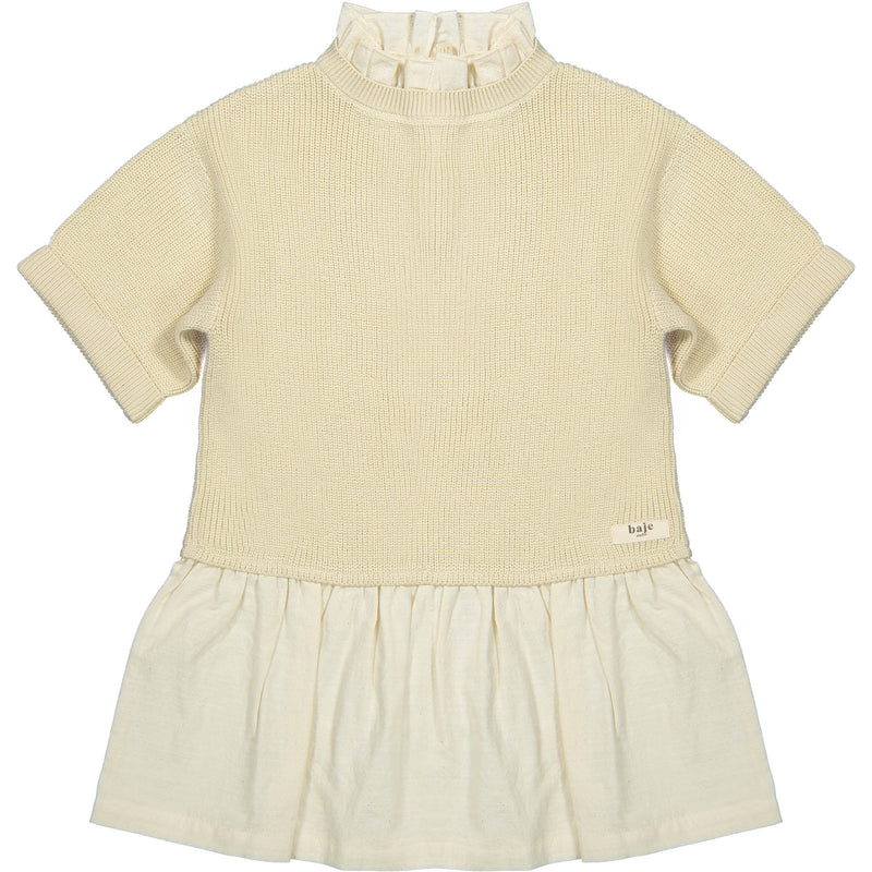Baje Dress Mesa Knitted Woven Sand