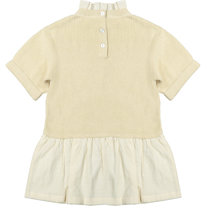 Baje Dress Mesa Knitted Woven Sand