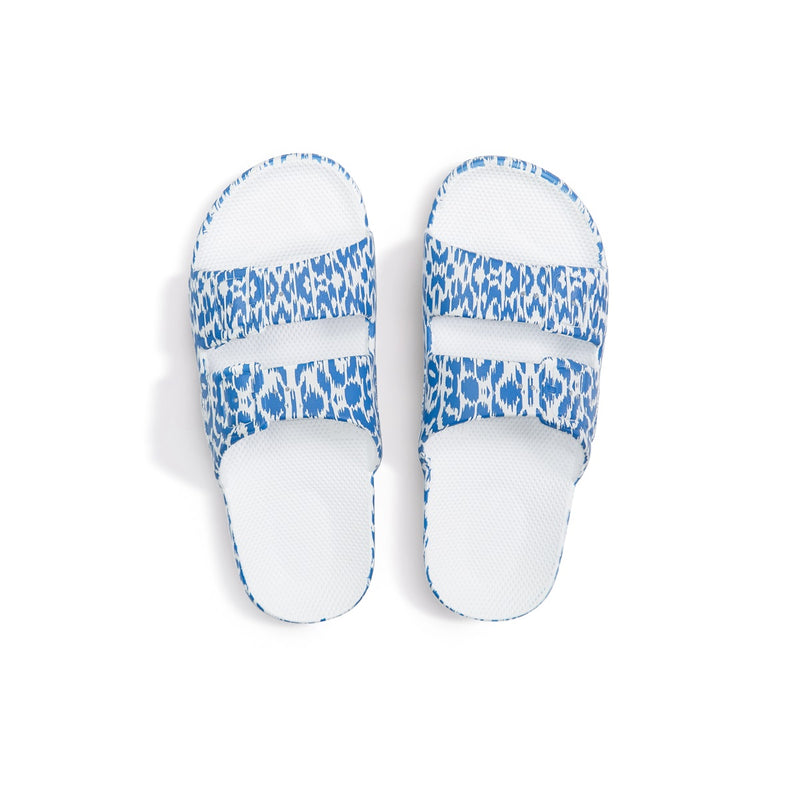 Freedom Moses Slippers Ikat Blue