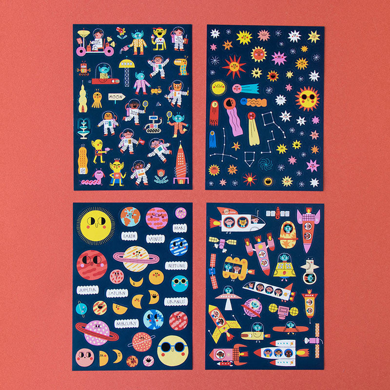LONDJI - ACTIVITY BOOK - SPACE STICKERS