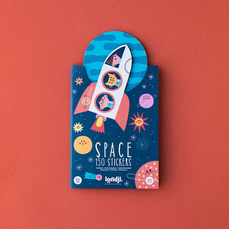 LONDJI - ACTIVITY BOOK - SPACE STICKERS