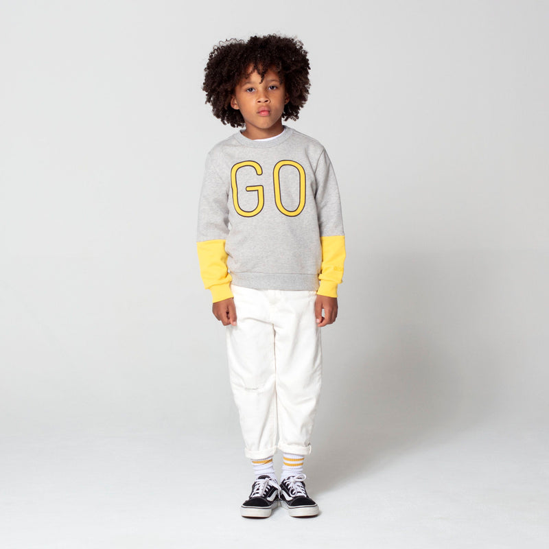 Gosoaky - Sweater - Dancing Sheep - Grey Heather Multi