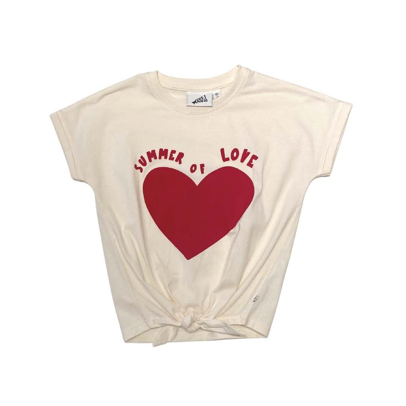 Cos I Said So Summer Of Love Knot Tee Salt